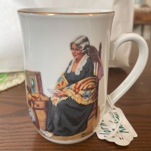 1982 Vintage Norman Rockwell Memories Mug